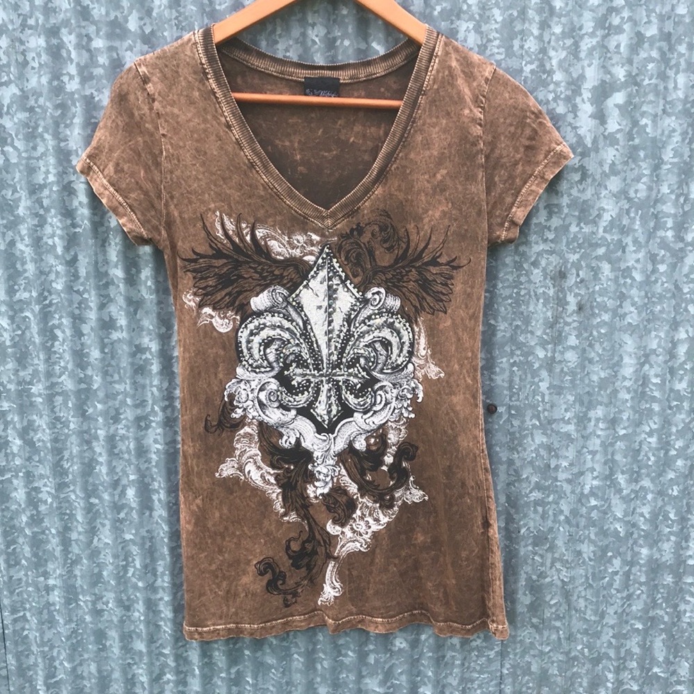 Daytrip Embellished Graphic Tee